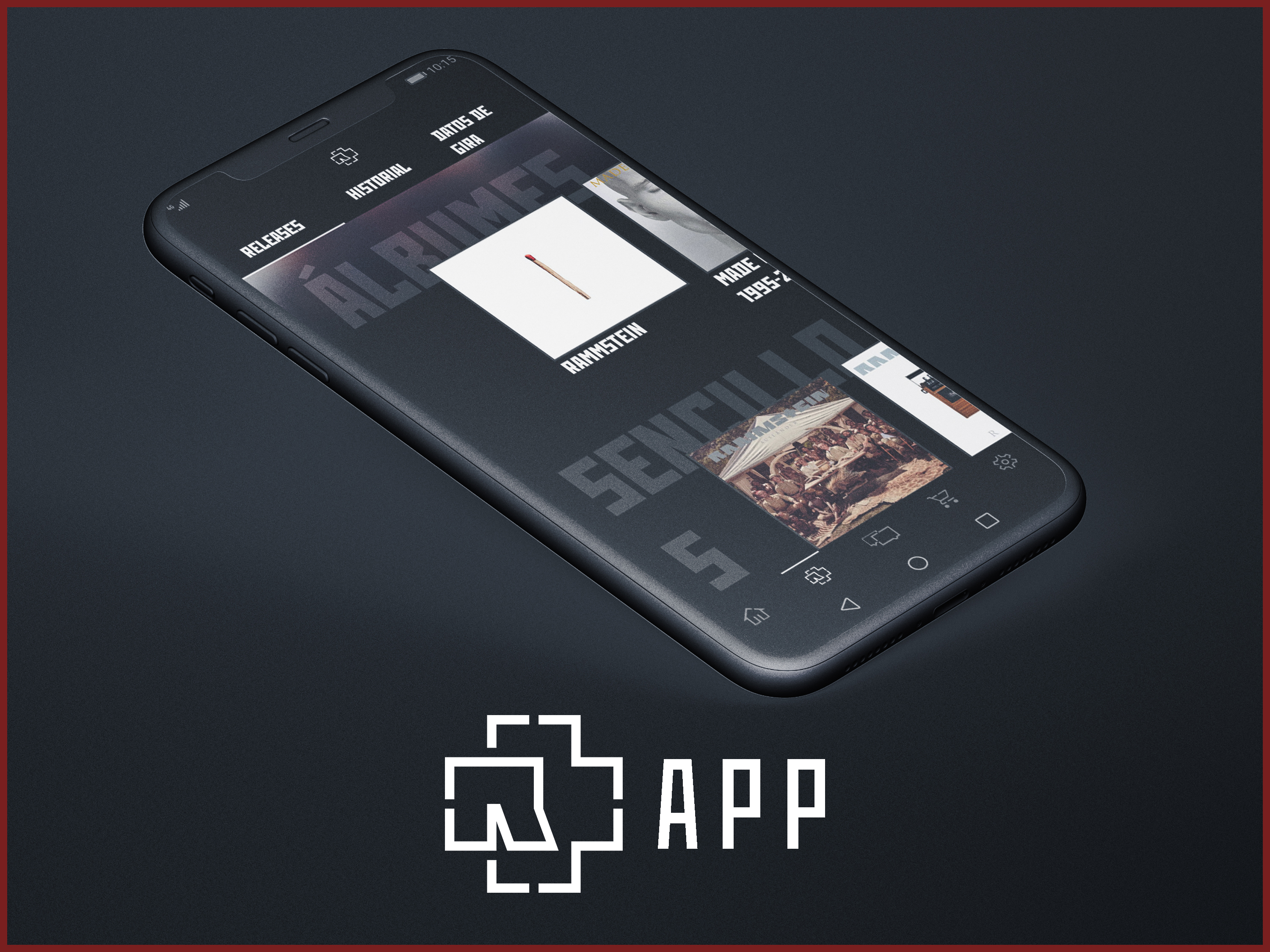 Rammstein Shop, App, Google Play, AppStore, Apple, Google, Tienda, 2019