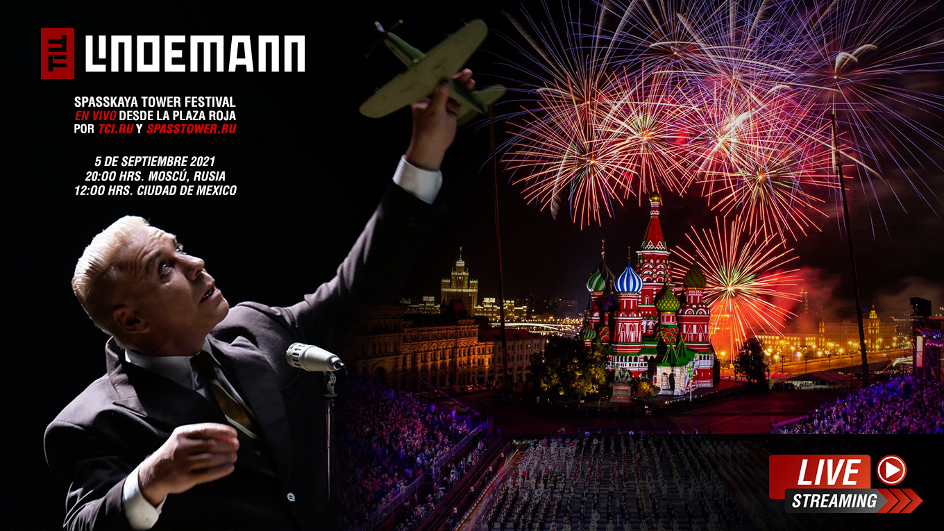 Till Lindemann, Live, En Vivo, Spasskaya Tower Festival, Moscu, Red Square, Plaza Roja, Rusia, Russia, 2021