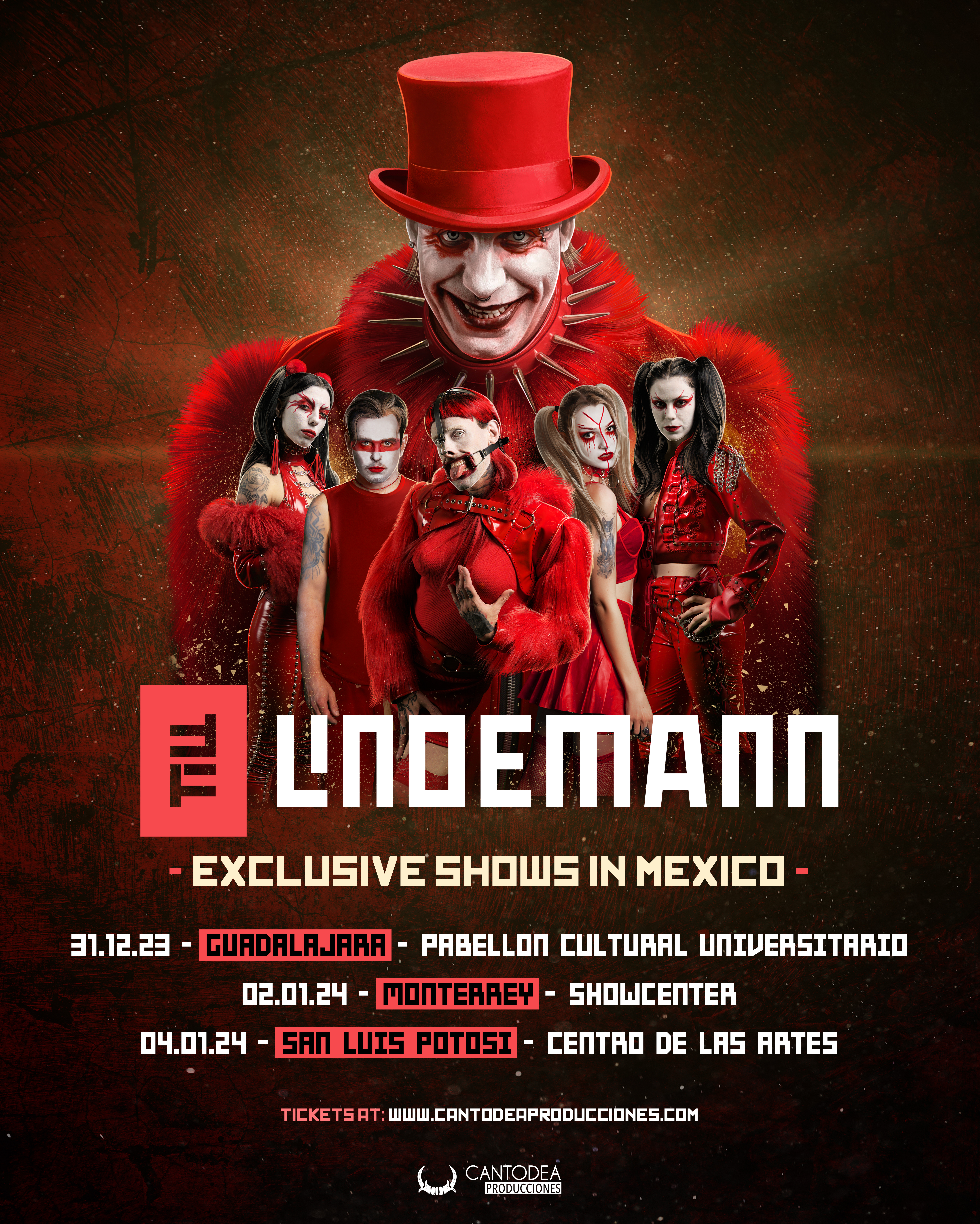 Till Lindemann Mexico Tour 2023 - 2024