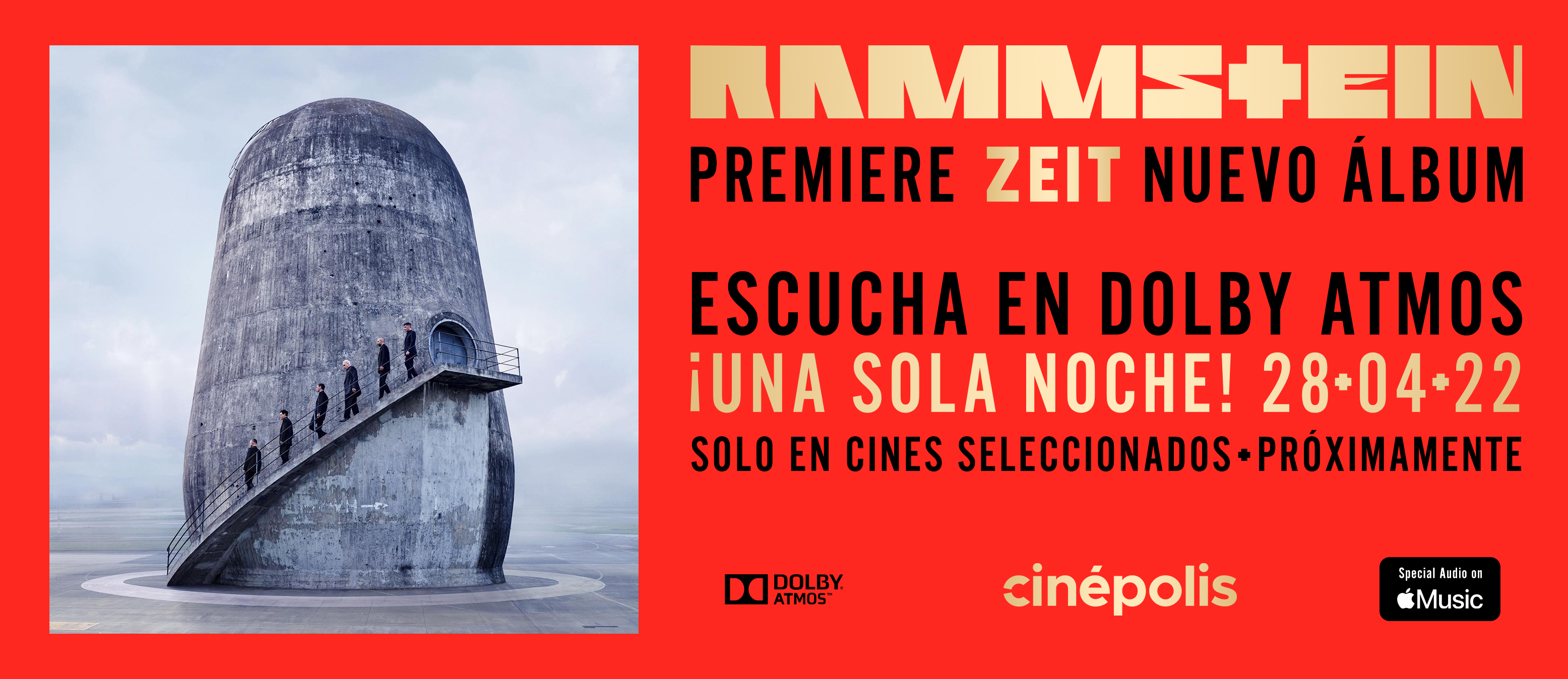 RAMMSTEIN: ZEIT - THE ATMOS EXPERIENCE.