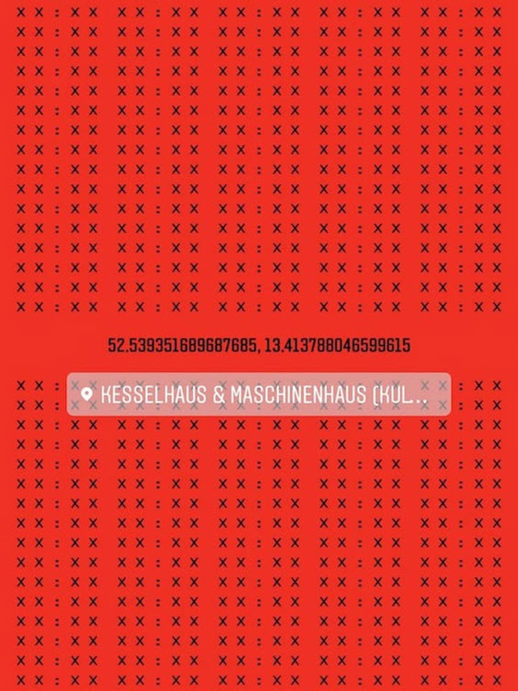 Cordenadas Rammstein Zeit